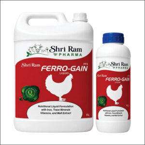 Ferro-Gain Liquid — Nutritional Liquid Formulation with Iron, Trace Minerals, Vitamins, and Malt Extract