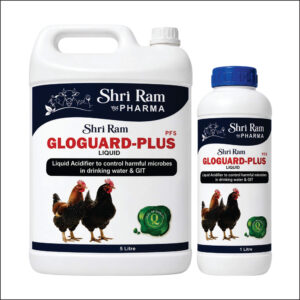 Gloguard-Plus Liquid — Liquid Acidifier to Control Harmful Microbes in Drinking Water & GIT