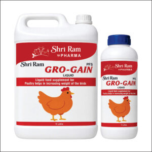 Gro-Gain Liquid — Liquid Feed Supplement for Poultry Helps in Increasing Weight of the Birds